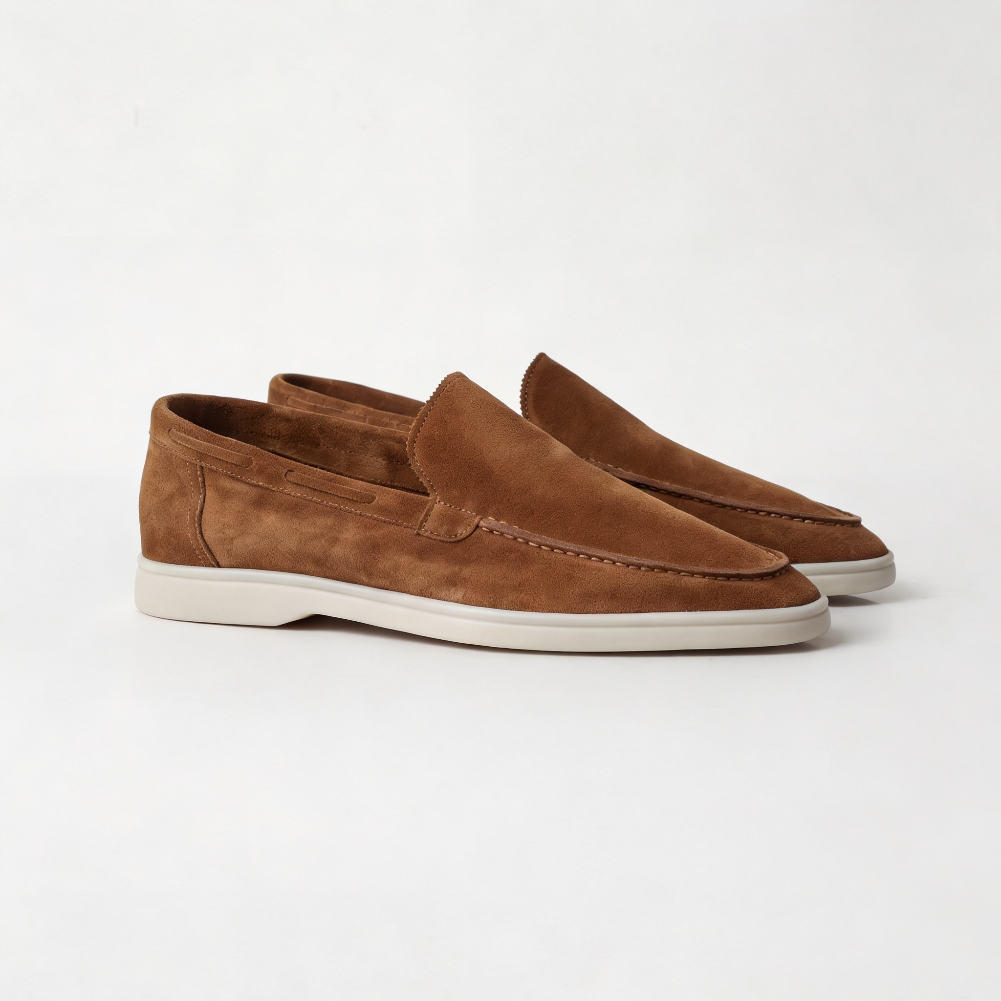 Men's Suede Loafers | Slip-On Smart Casual Everyday Shoes