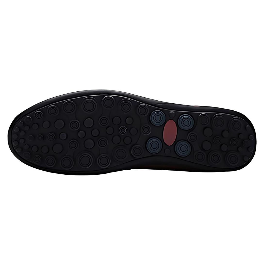Men's genuine leather loafers - sole view