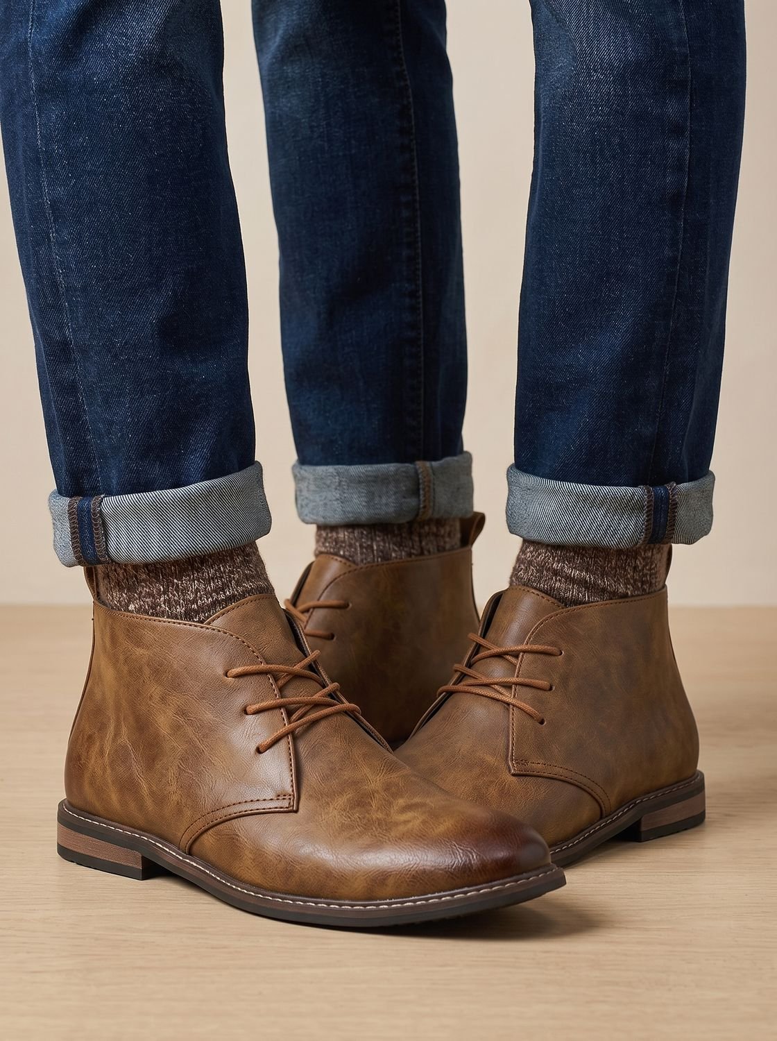 Men's Lace-Up Chukka Boots - view 5