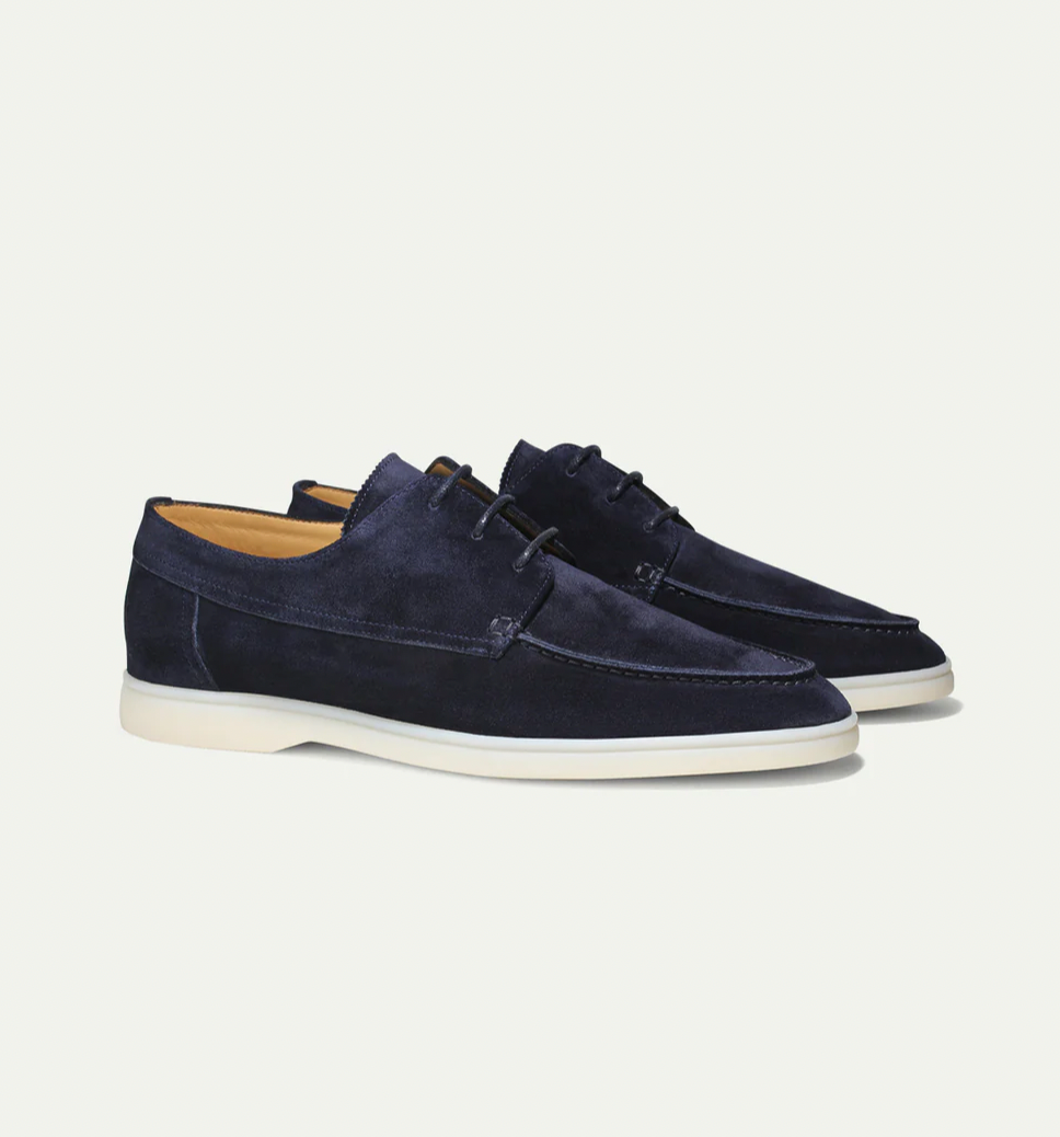 Men's Lace-Up Loafer Shoes - view 7
