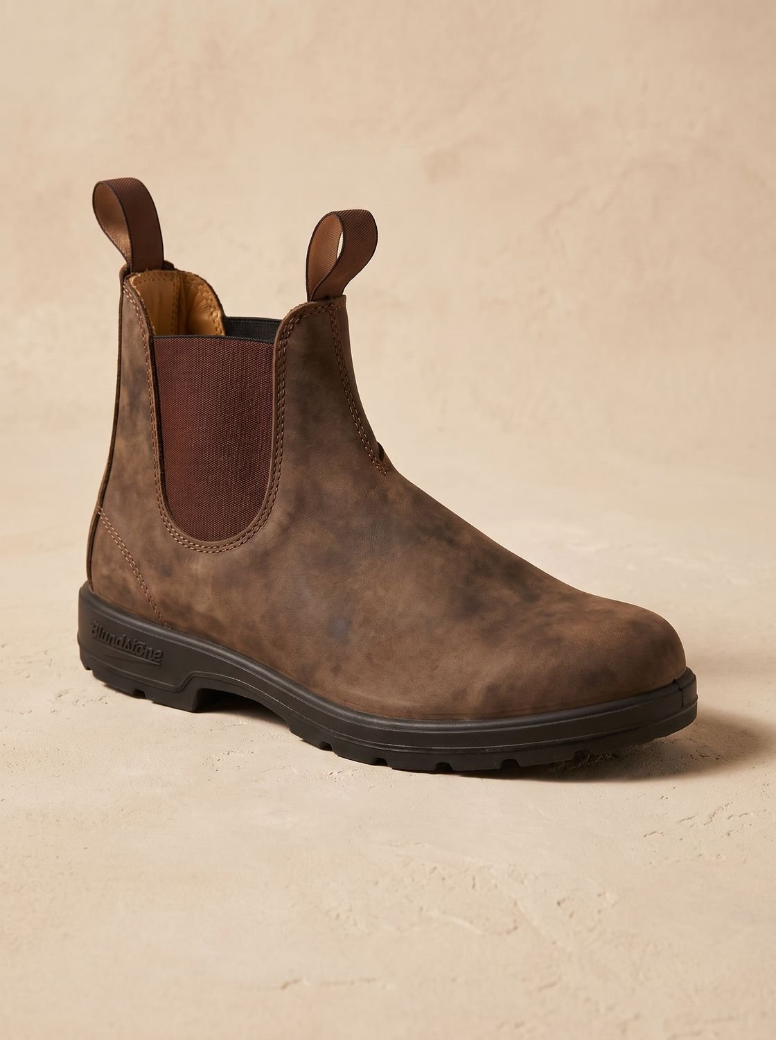 Men's Slip-On Chelsea Boots with Chunky Sole - view 3