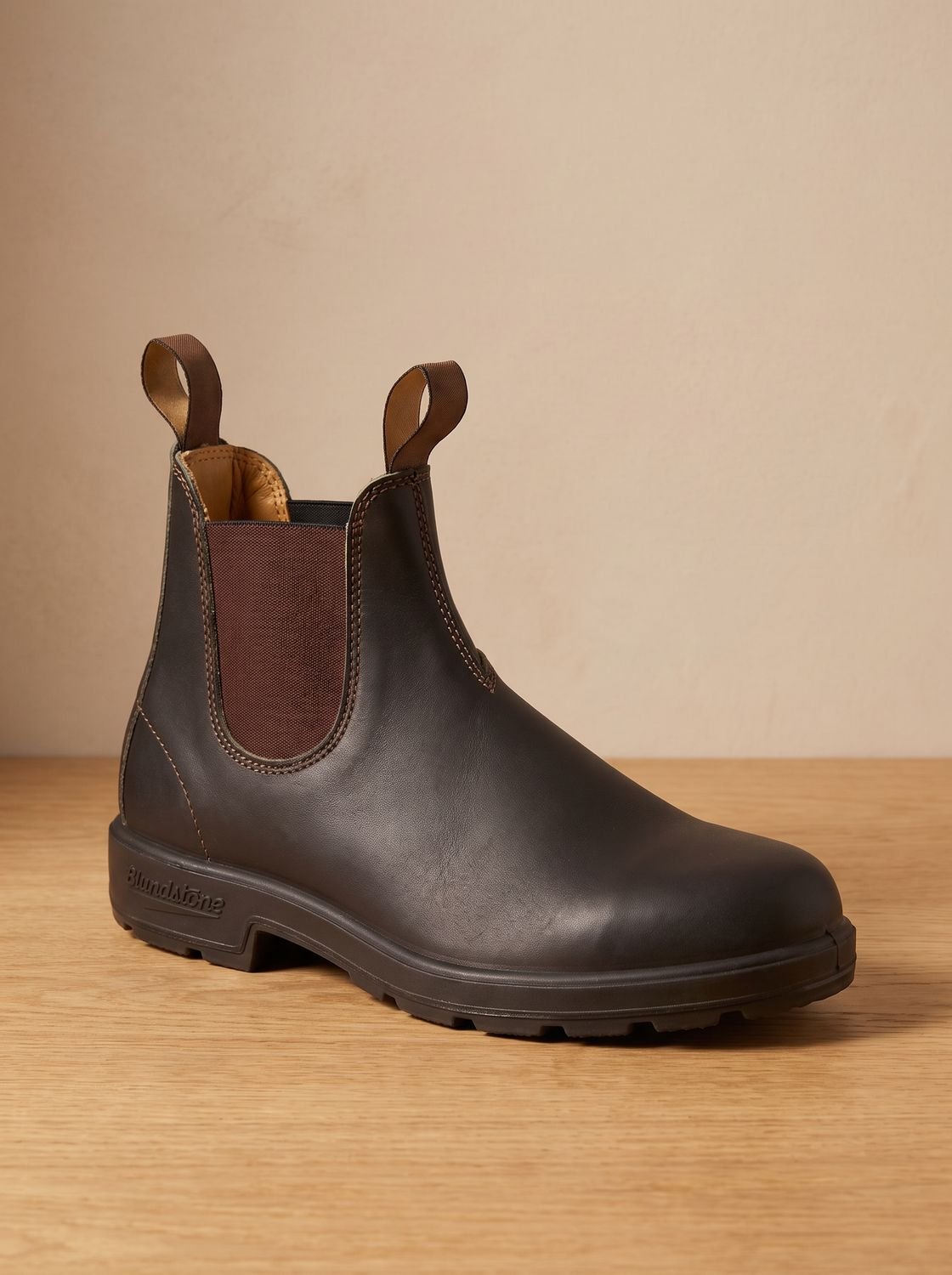 Men's Slip-On Chelsea Boots with Chunky Sole - view 4