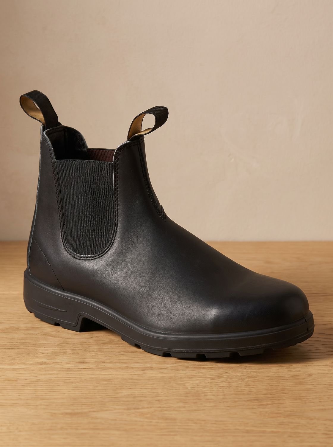 Men's Slip-On Chelsea Boots with Chunky Sole - view 5