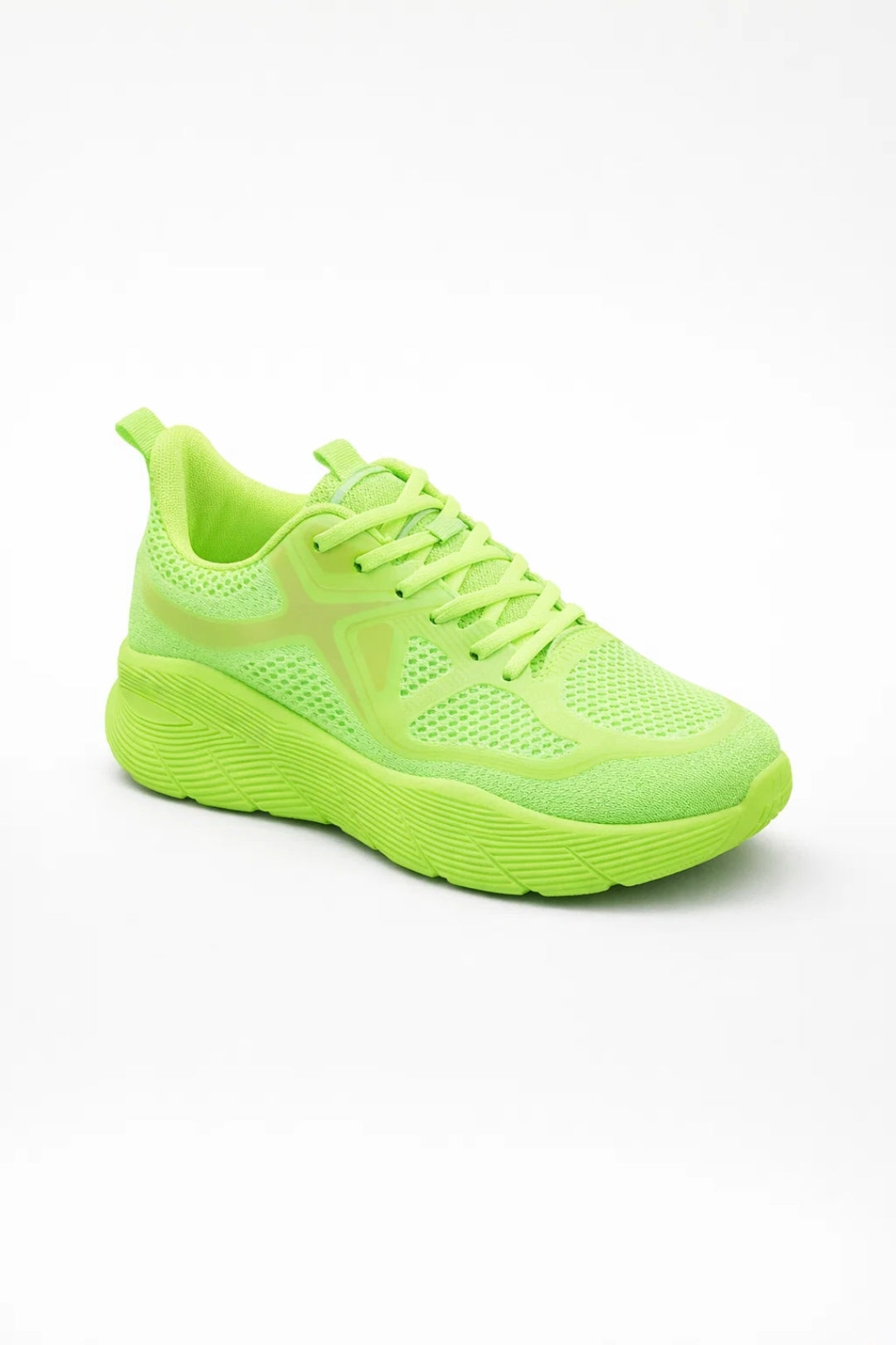Women's Lightweight Lace-Up Running Style Trainers - view 3