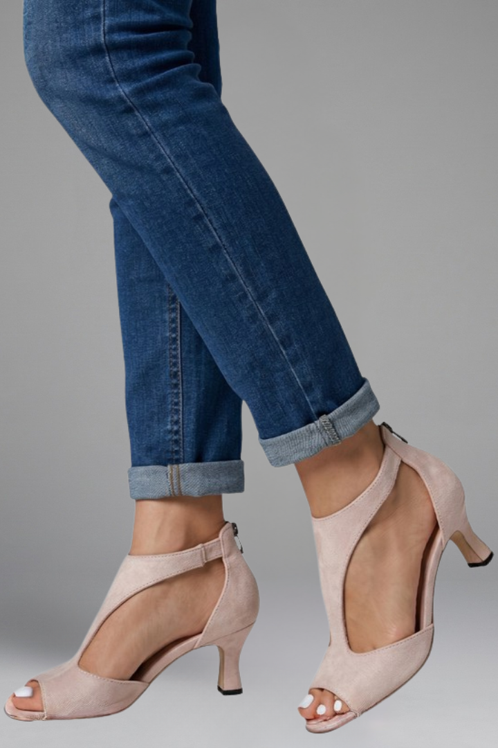 Women's Peep Toe Heels - view 4