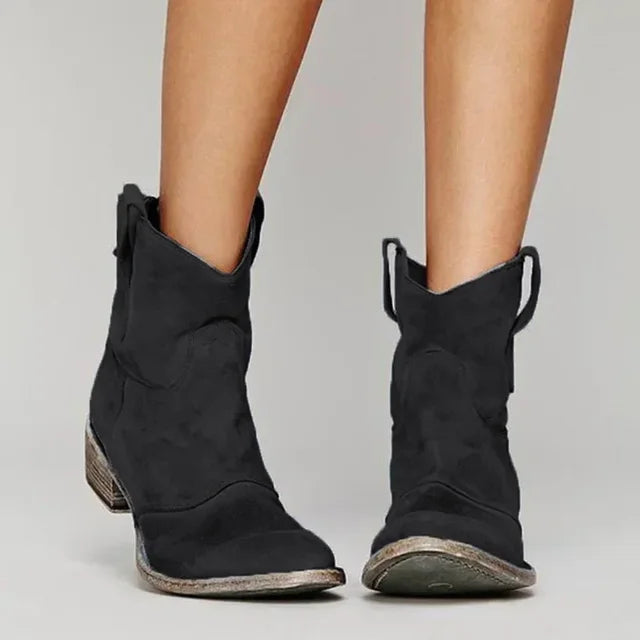 Women's Vintage Ankle Boots - view 2