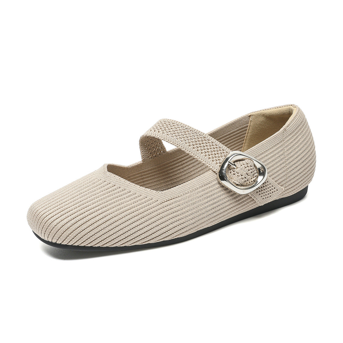 Women's Wide Fit Comfort Flats - view 6