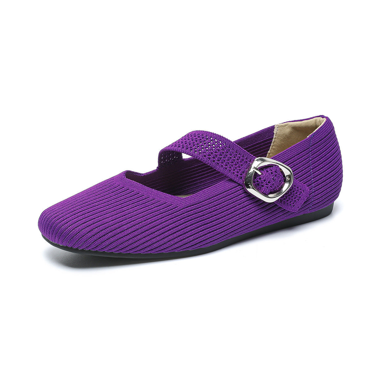 Women's Wide Fit Comfort Flats - view 9