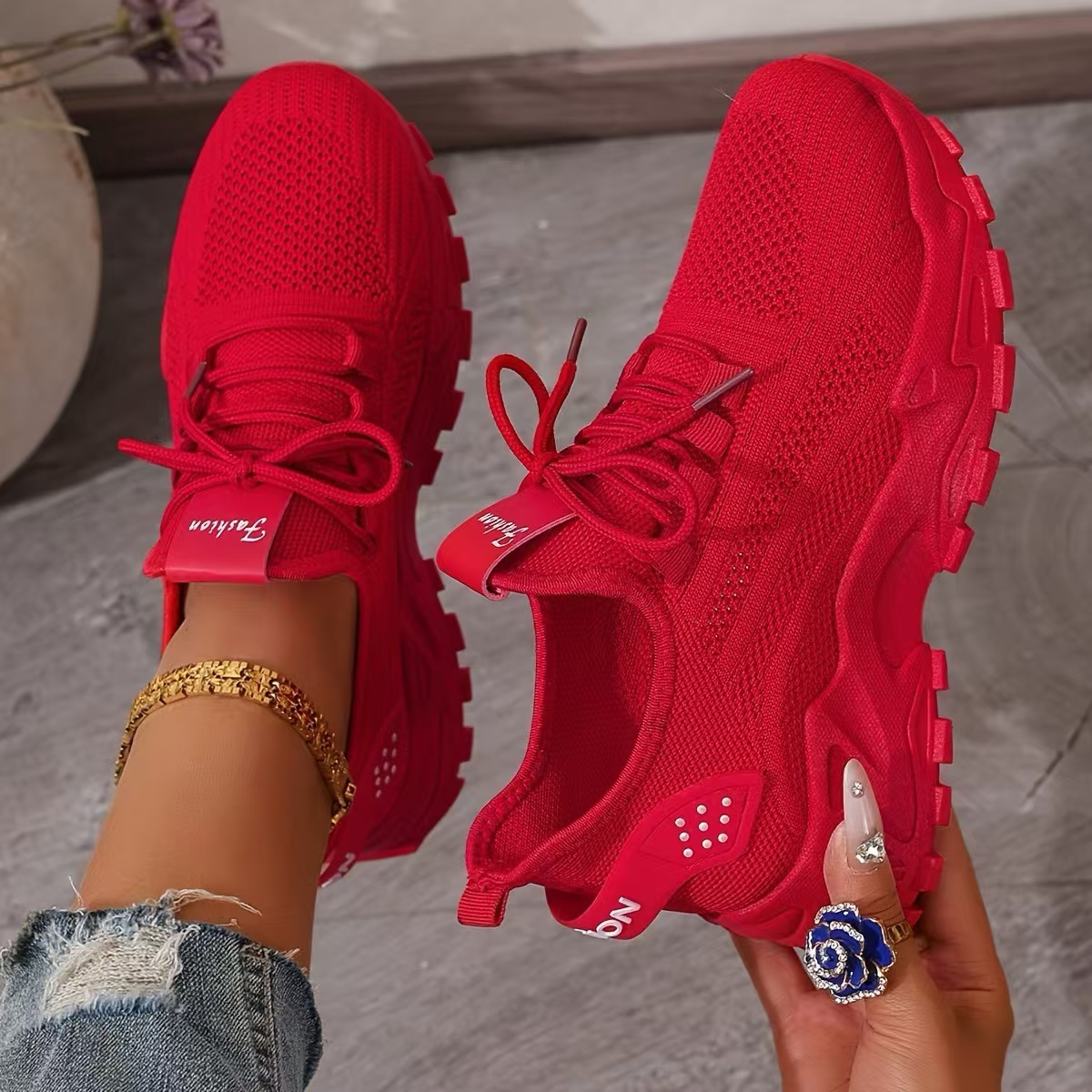 Women's Wide Toe Box Sneakers - view 4