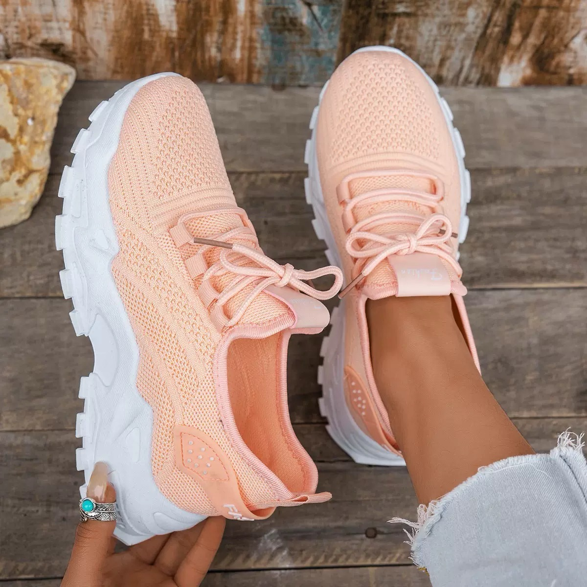 Women's Wide Toe Box Sneakers - view 5