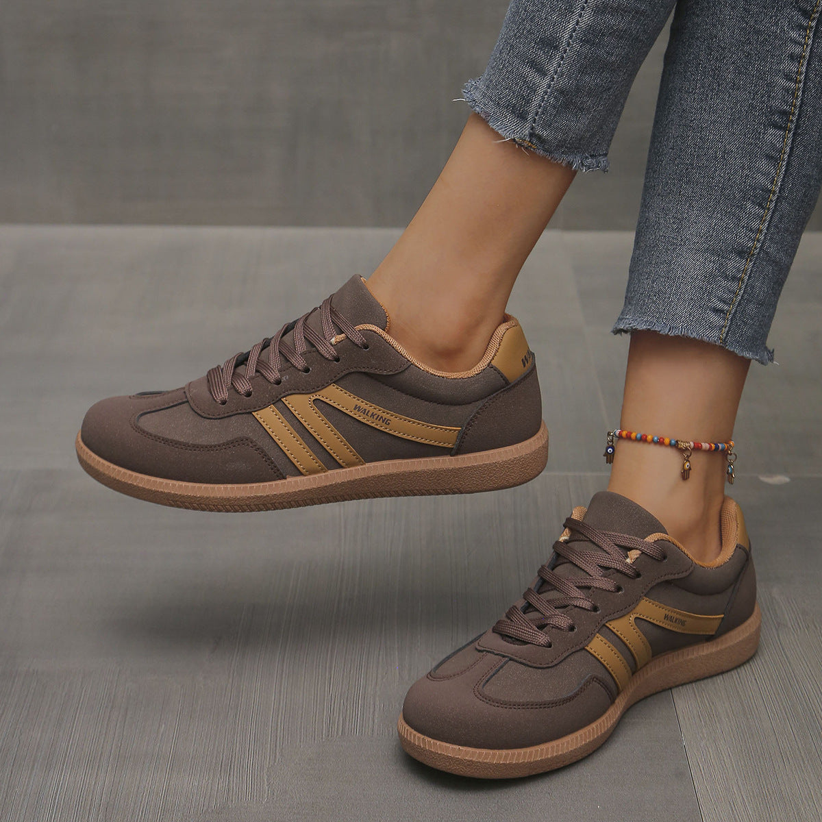 Women's Orthopaedic Walking Trainers | Padded Insole Breathable Shoes