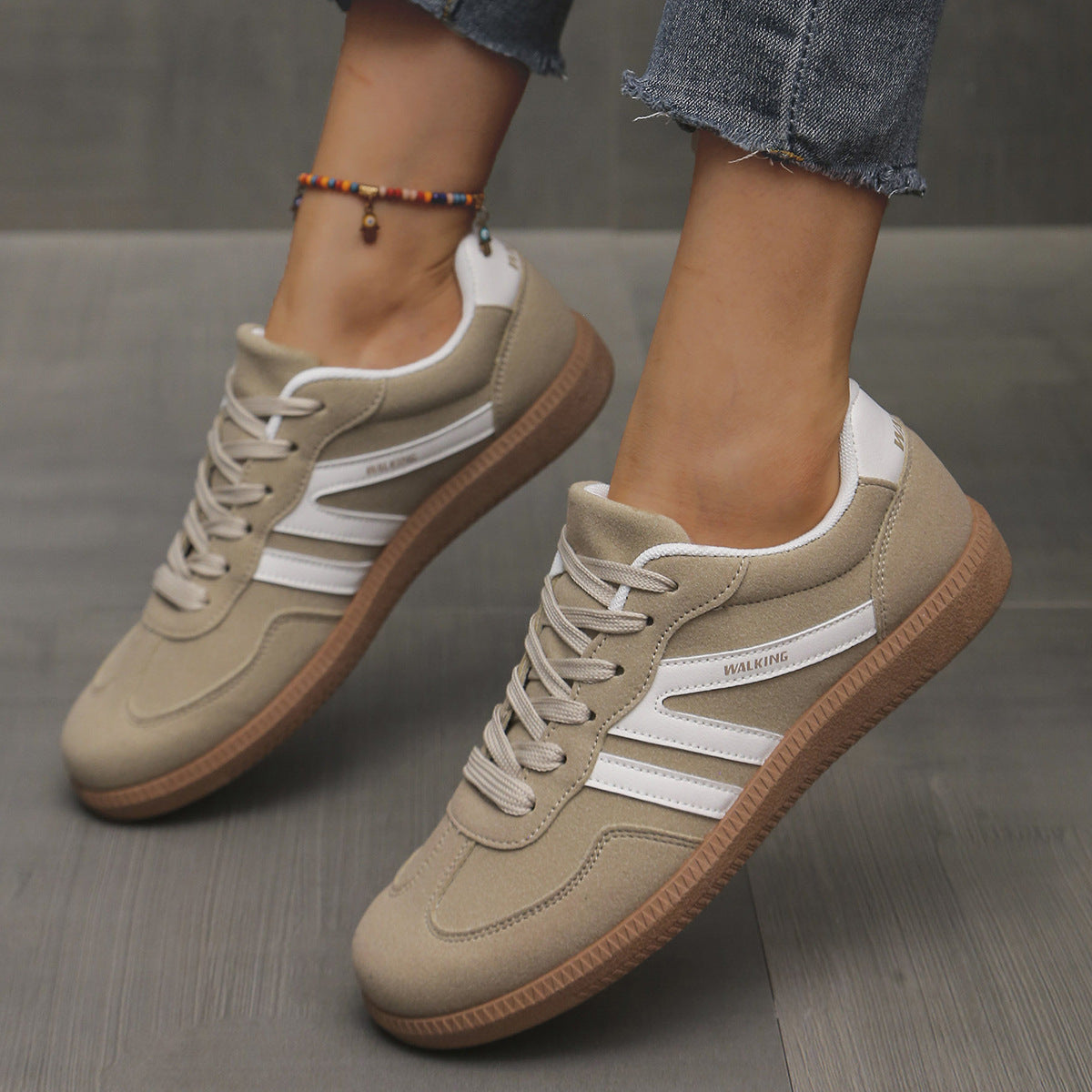 Women's Orthopaedic Walking Trainers | Padded Insole Breathable Shoes