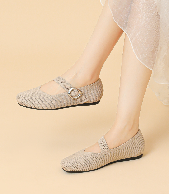 Women's Wide Fit Comfort Flats