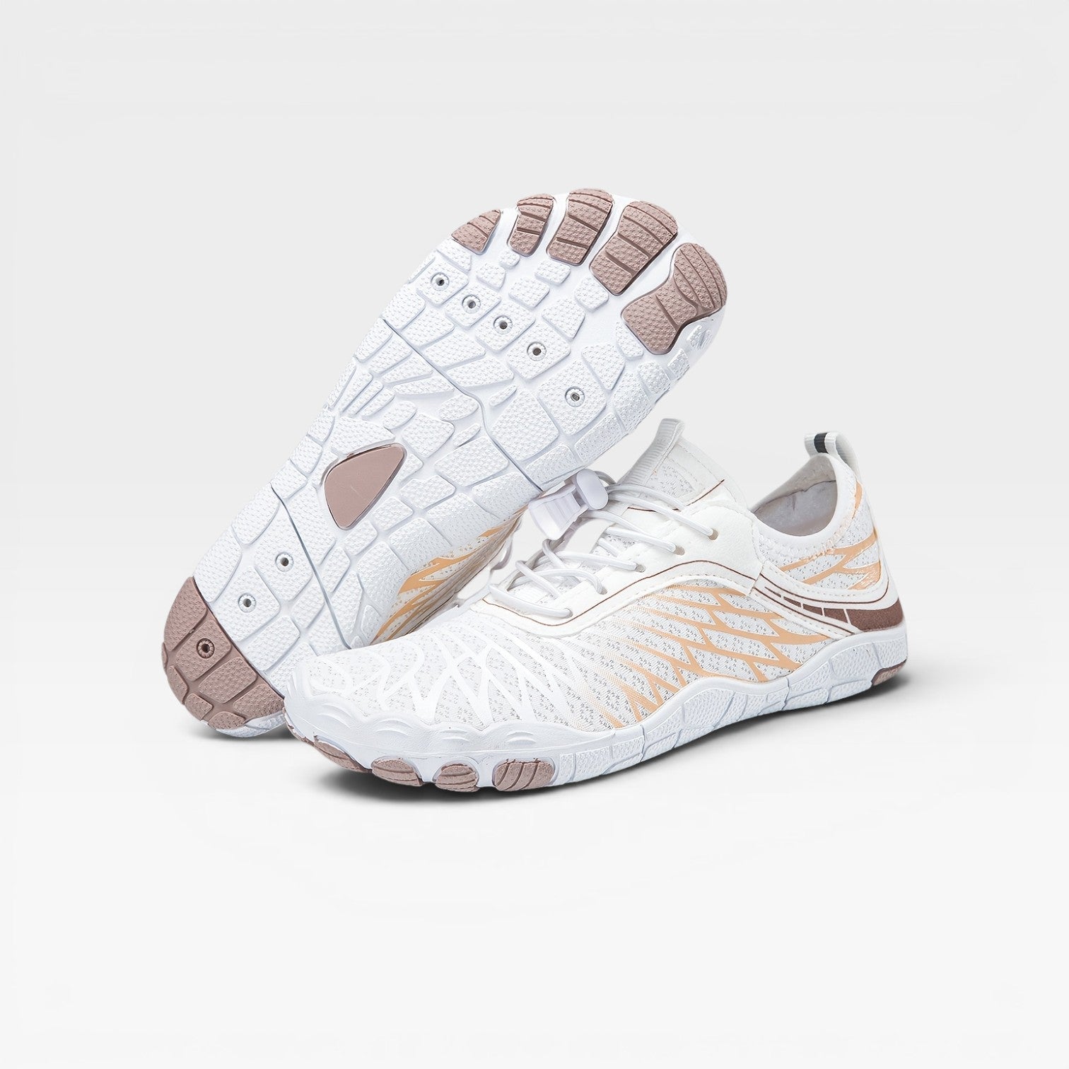Men's barefoot mesh trainers walking city everyday comfortable