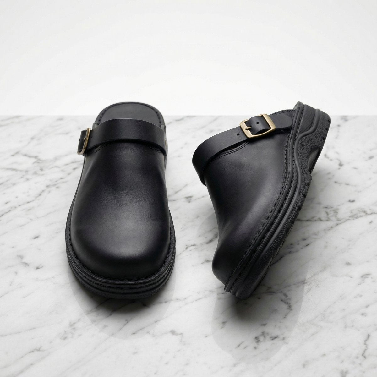 Men's Buckle Strap Slip-On Clogs - view 3