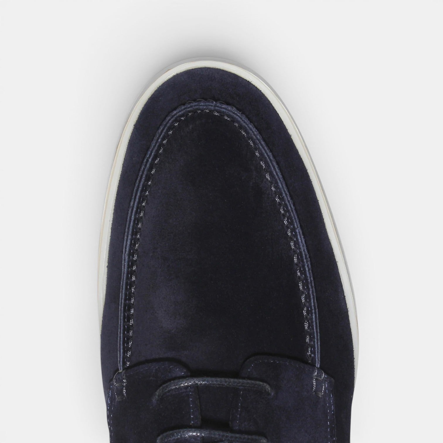 Men's derby lace-up loafers - detail view