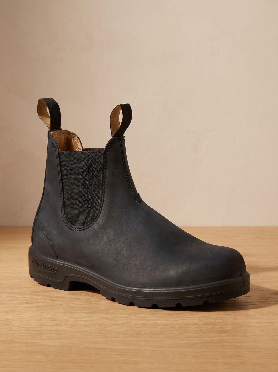 Men's Slip-On Chelsea Boots with Chunky Sole - view 2
