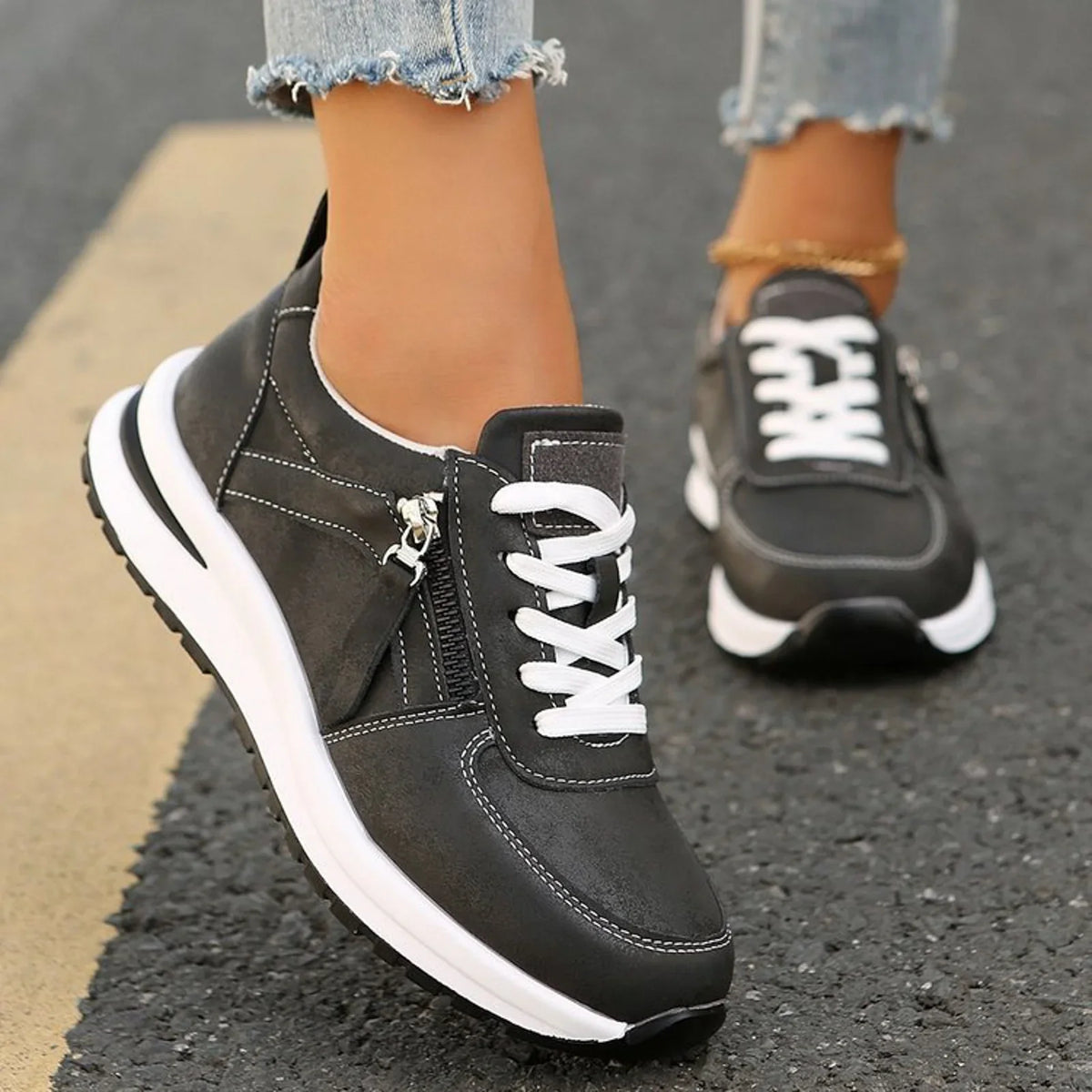 Women's Cushioned Sneakers - view 7