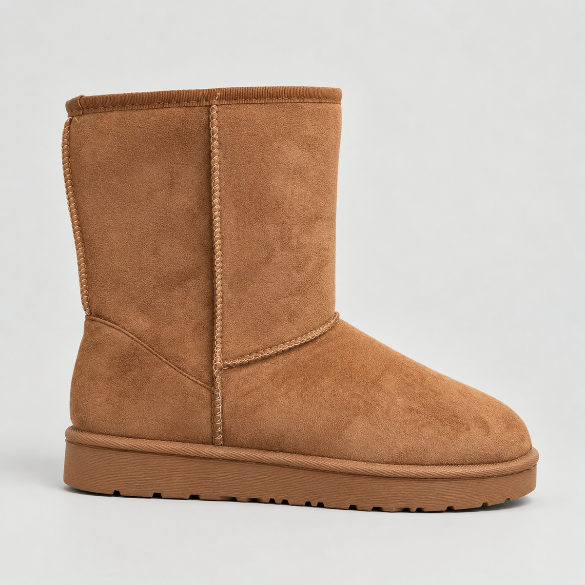 Women's Faux Suede Lined Winter Boots - view 3