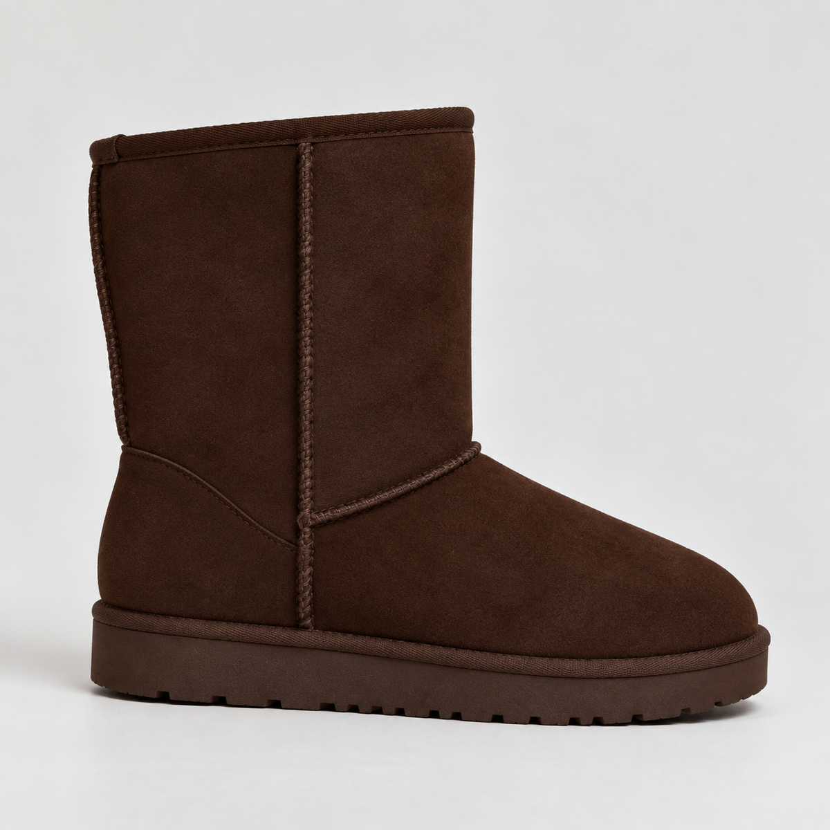 Women's Faux Suede Lined Winter Boots - view 4