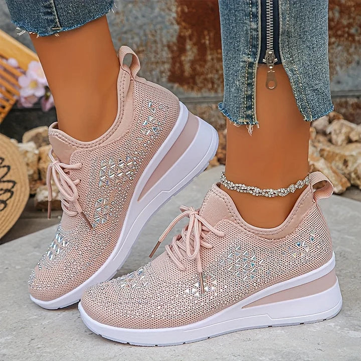 women's orthopaedic trainers with arch support - arch support view