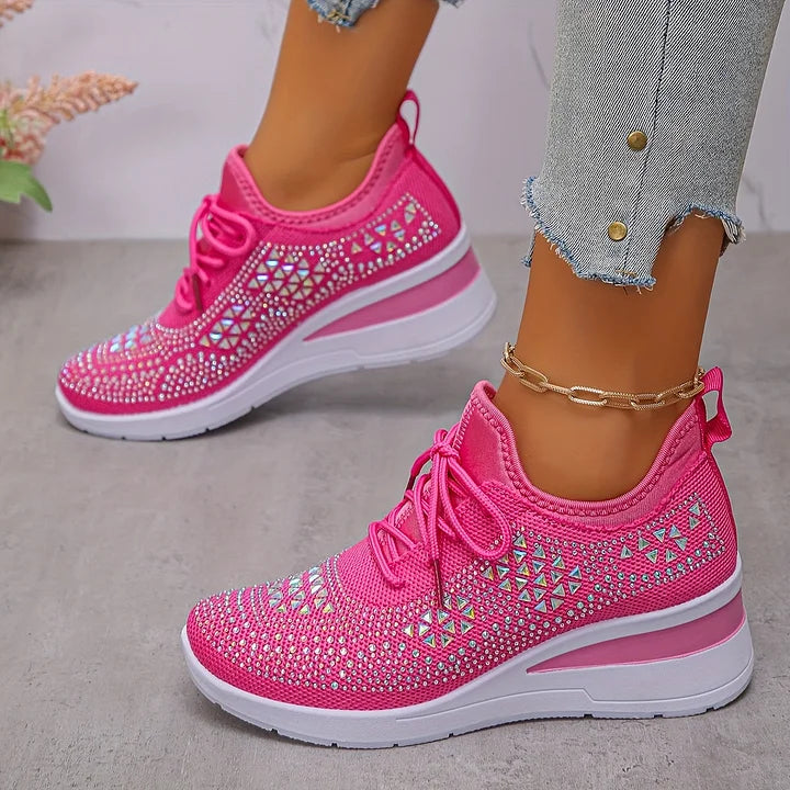 women's orthopaedic trainers with arch support - pair view