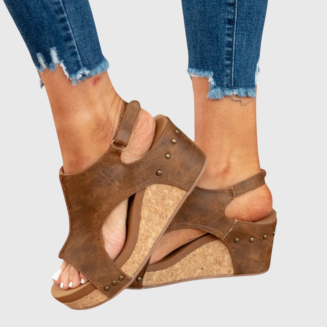 Women's orthopedic sandals walking comfort everyday casual wear