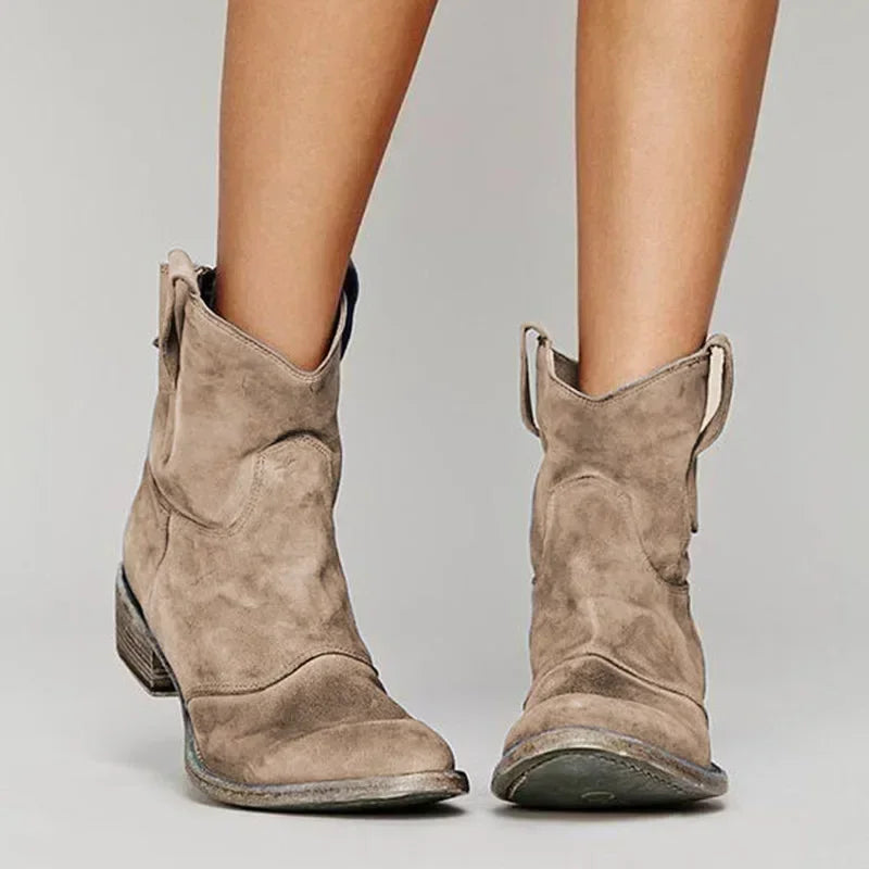 Women's Vintage Ankle Boots - view 1
