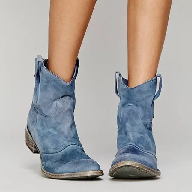 Women's Vintage Ankle Boots - view 3