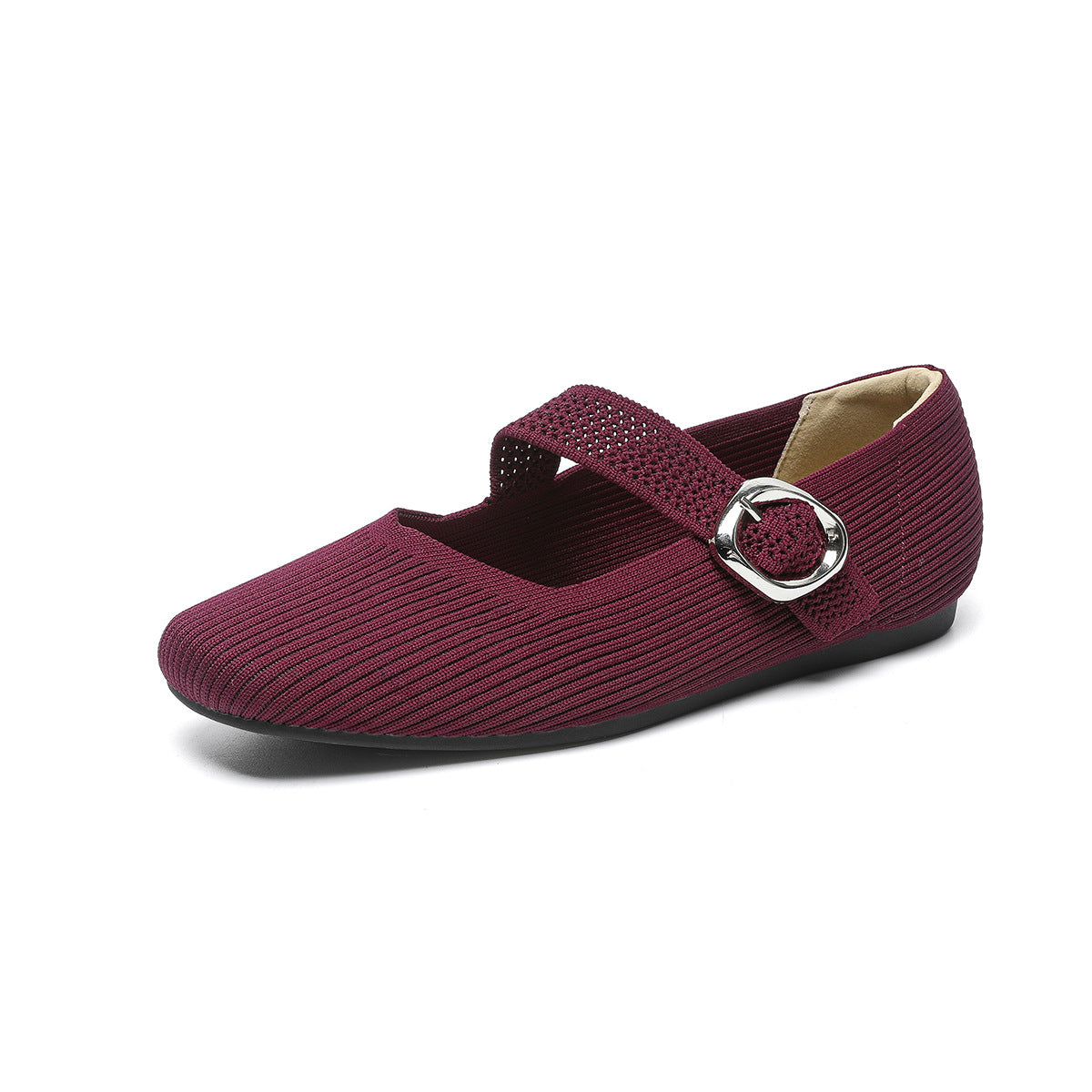 Women's Wide Fit Comfort Flats - view 7