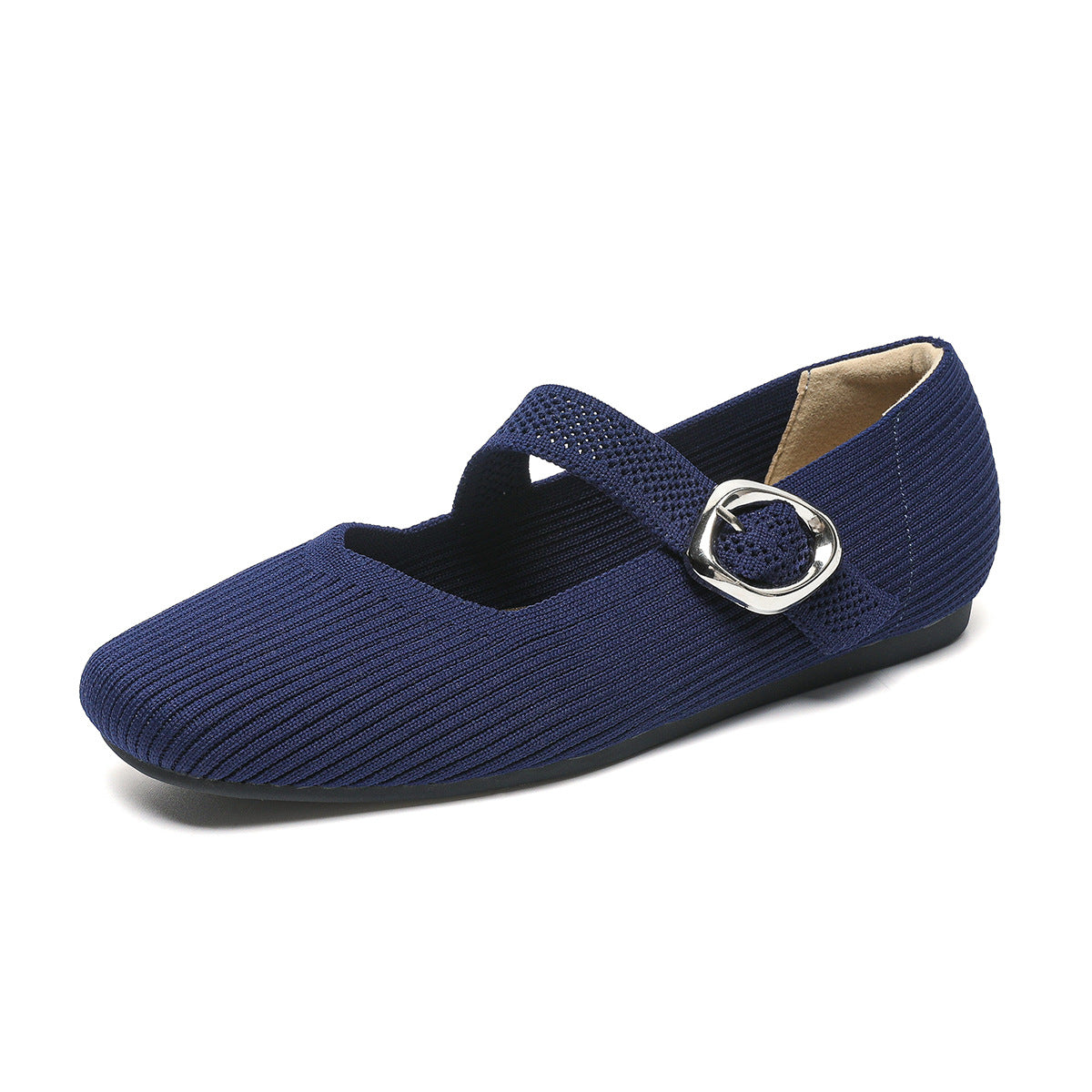 Women's Wide Fit Comfort Flats - view 8