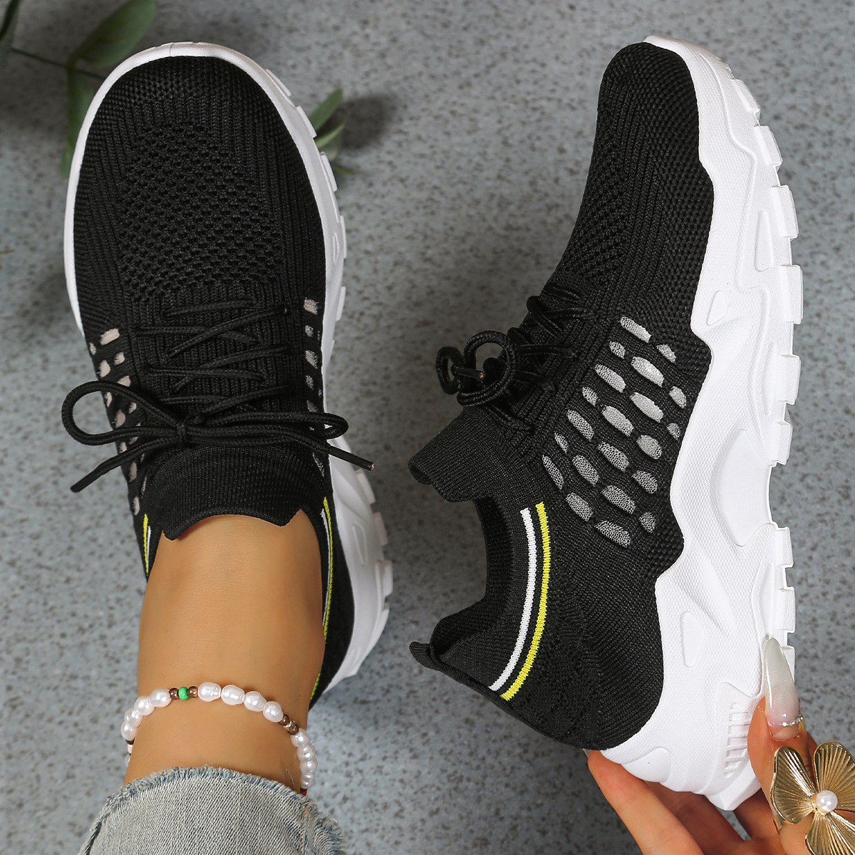 Women's Wide Toe Box Sneakers - view 2
