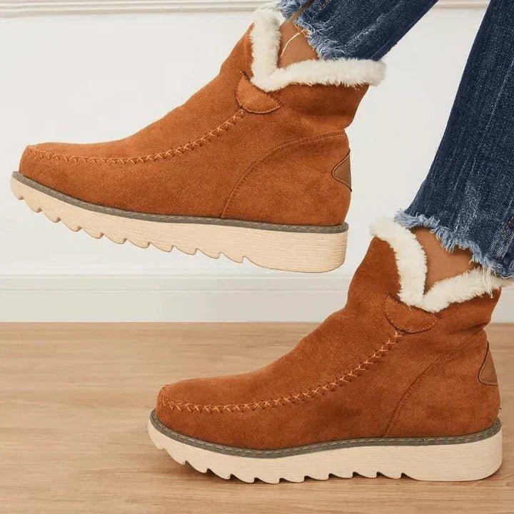Women's Winter Lined Slip-On Boots - view 2