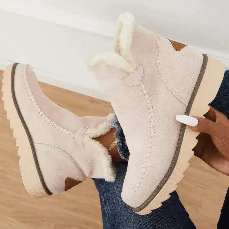 Women's Winter Lined Slip-On Boots - view 6